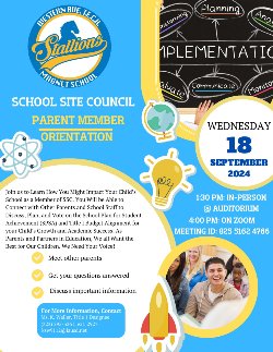 SSC Parent Orientation flyer (Eng)